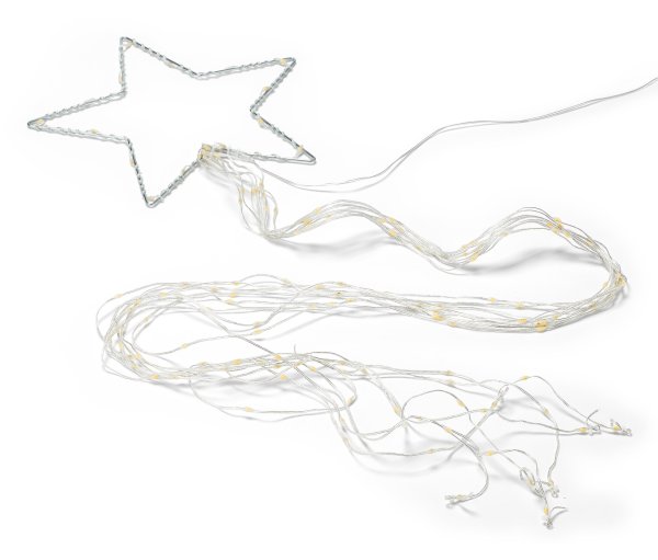 Tchibo - LED-Silhouette »Stern« - silber