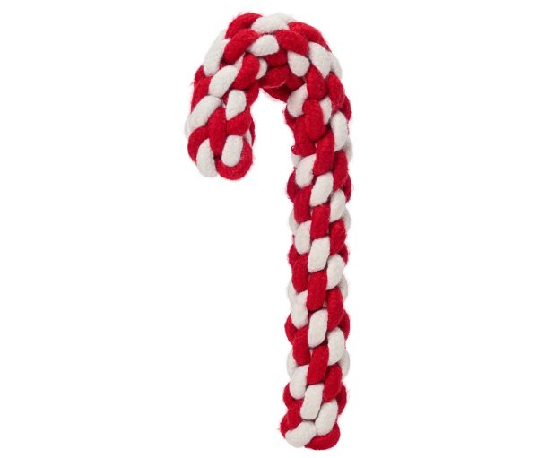 Tchibo - Hunde-Spielzeug »Zuckerstange« - weiß