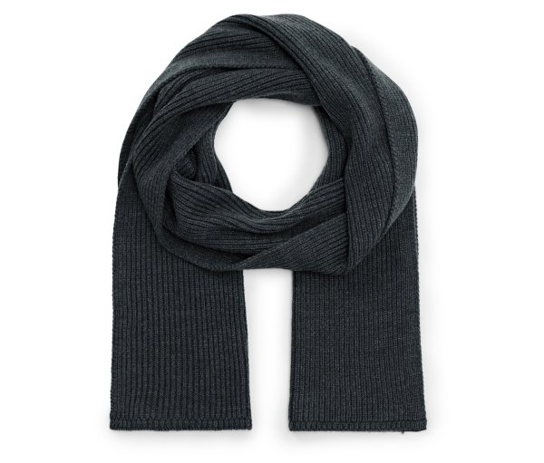 Tchibo - Strickschal - anthrazit
