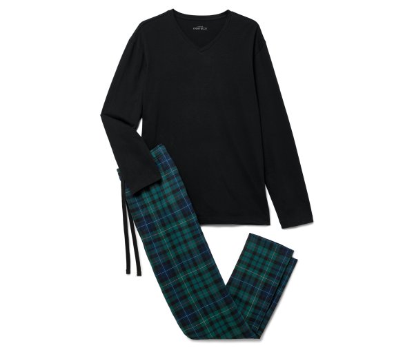 Tchibo - Pyjama-Set - Herren - Gr. XXL - schwarz/kariert