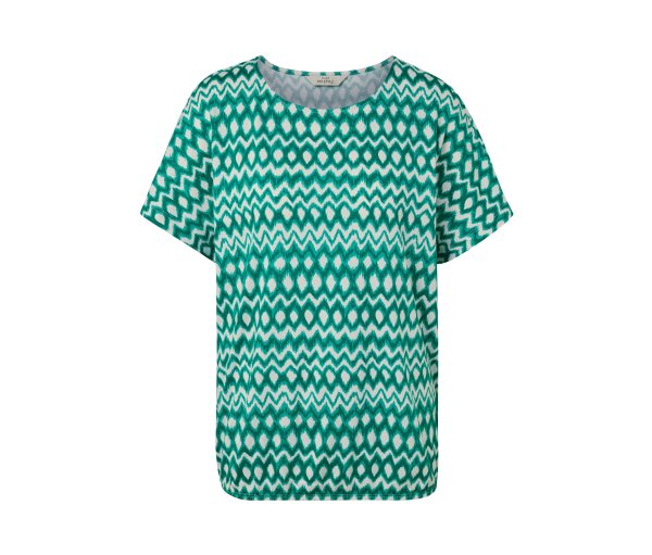 Tchibo - Bedrucktes Blusenshirt - Damen - Gr. S - creme/print