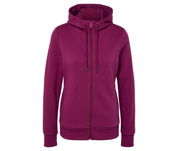 Tchibo - Sweatjacke - Damen - Gr. L - dunkelrosa