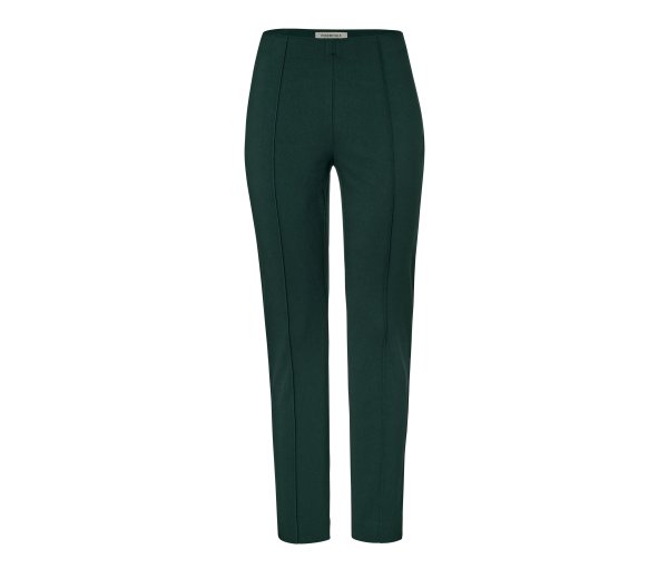 Tchibo - Stretchhose mit Biese - Damen - Gr. 38 - dunkelgrün