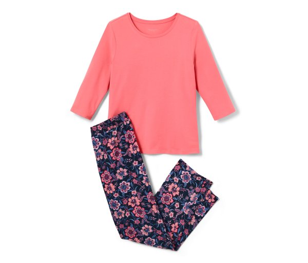 Tchibo - Pyjama - Damen - Gr. M - dunkelblau