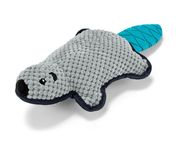 Tchibo - Hunde-Plüschspielzeug »Biber« - türkis