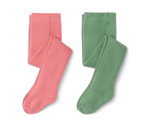 Tchibo - 2 Kleinkind-Thermostrumpfhosen - Mädchen - Gr. 98/104 - grün