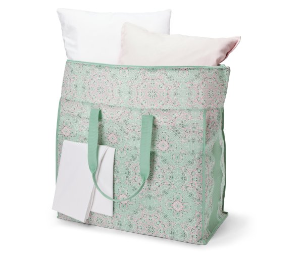Tchibo - Jumbo-Bettwarentasche - hellgrün
