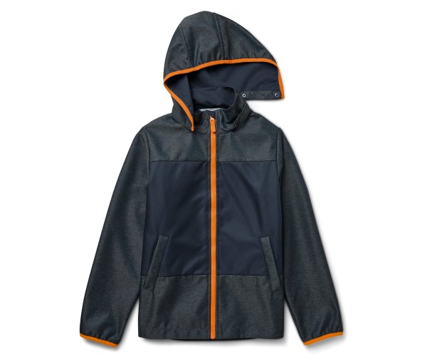 Tchibo - Kinder-Softshelljacke - Jungen - Gr. 146/152 - dunkelblau