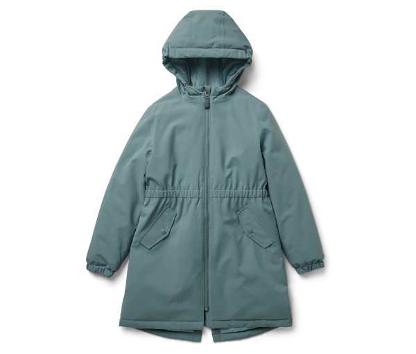 Tchibo - Kinder-Thermoparka - Mädchen - Gr. 134/140 - creme
