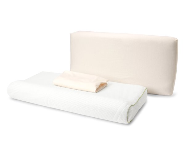 Tchibo - 2-Jersey-Nackenkissbezüge - offwhite