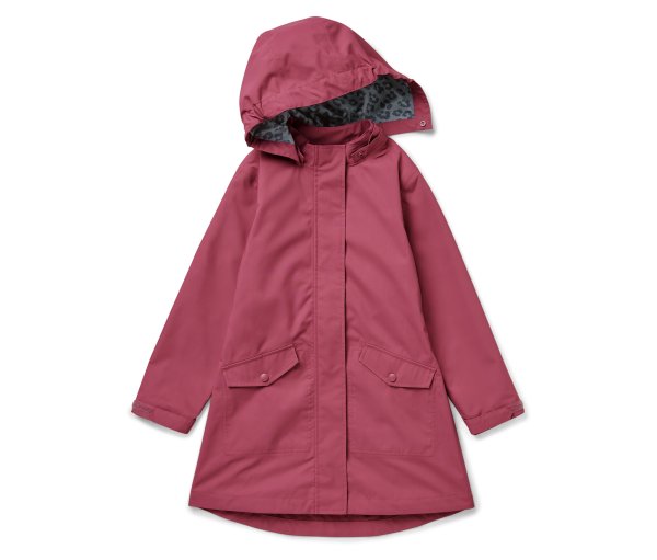 Tchibo - Kinder-Regenparka - Mädchen - Gr. 146/152 - dunkelblau