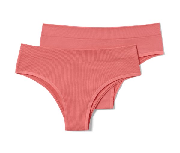 Tchibo - 2 Seamless-Brazil - Damen - Gr. L - apricot