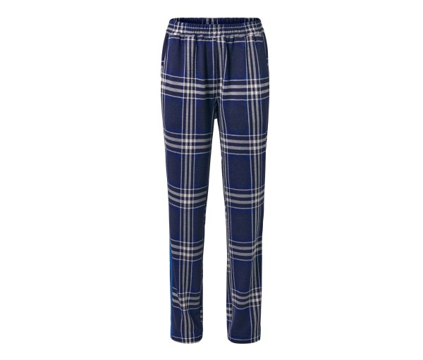 Tchibo - Karierte Joggpants - Damen - Gr. S - weiß/kariert