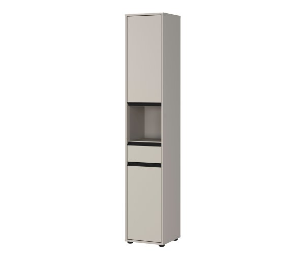 Tchibo - Hochschrank »Lemont« - 33x34x181cm - grau -