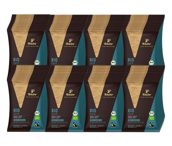 Tchibo - Vista Collection Bio Filterkaffee - 80x 70 g Gemahlen - Intensität: 4/6