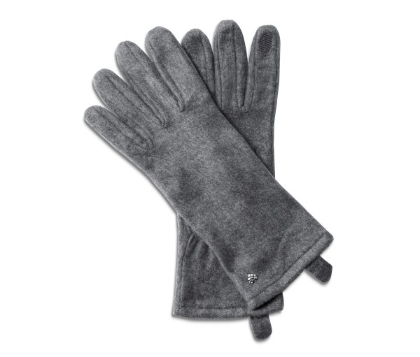 Tchibo - Fleecehandschuhe - Damen - Gr. 8 - grau