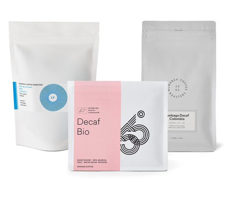 Tchibo - Entkoffeiniertes Filterkaffee Probierpaket "Stille Nacht" - 3x 250 g Ganze Bohne