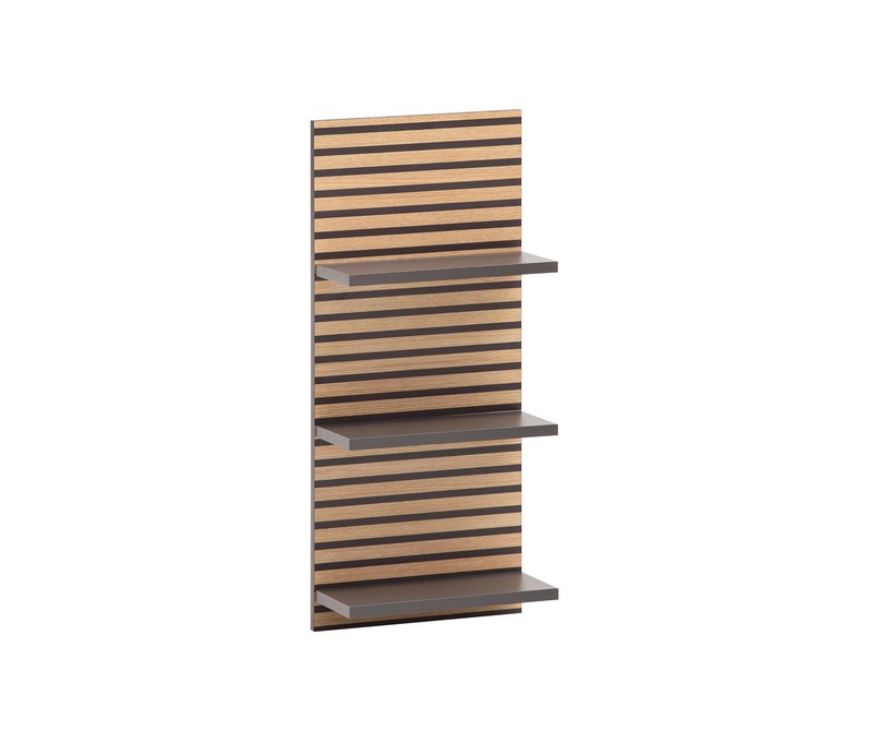 Tchibo - Regal »Katta« - 30,5x17,5x70cm - anthrazit - Holz