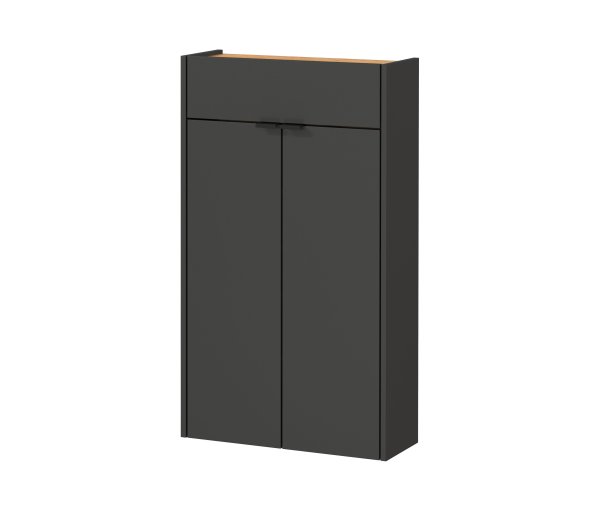Tchibo - Mehrzweckschrank »Ameca« - 56x22x97cm - schwarz - Holz