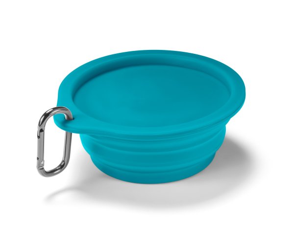 Tchibo - Faltbarer Fressnapf - türkis