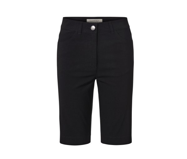 Tchibo - Bengalin-Bermudashorts - Damen - Gr. 52 - schwarz