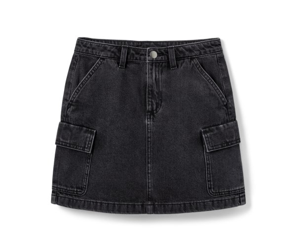 Tchibo - Kinder-Jeans-Rock - Mädchen - Gr. 122/128 - blau