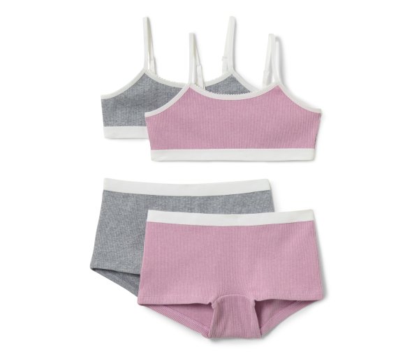 Tchibo - Mädchen-Wäsche-Set - Mädchen - Gr. 170/176 - violett