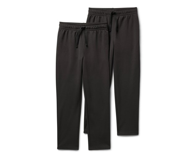 Tchibo - 2 Kinder-Sporthosen - Herren - Gr. 158/164 - schwarz