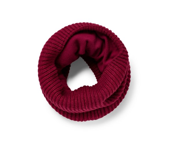 Tchibo - Strickschlauchschal - rot