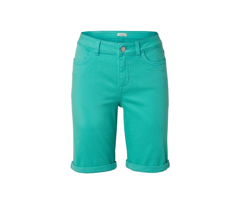 Tchibo - Denim Shorts ‒ Fit »Lea« - Damen - Gr. 40 - blau
