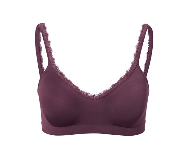 Tchibo - Seamless-Soft-BH - dunkellila