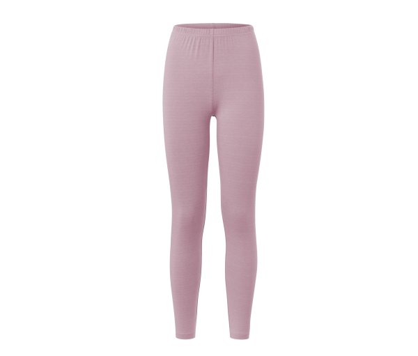 Tchibo - Leggings mit RWS-zertifizierter Wolle - Damen - Gr. M - lila