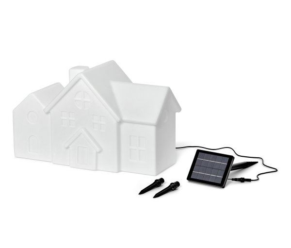 Tchibo - Solar-Outdoorleuchte - 1x40x28cm - schwarz - Polyethylen