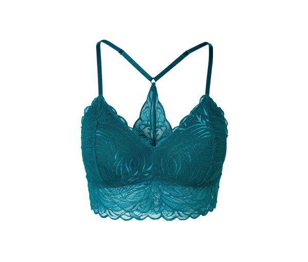 Tchibo - Spitzen-Bustier - Damen - Gr. 40 - petrol
