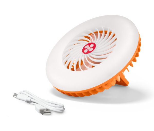 Tchibo - 2-in-1-LED-Ventilator - orange