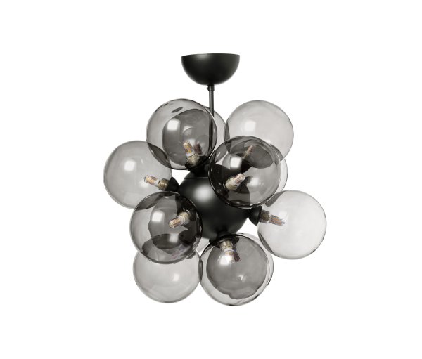 Tchibo - Deckenleuchte »Glaskugeln« - schwarz
