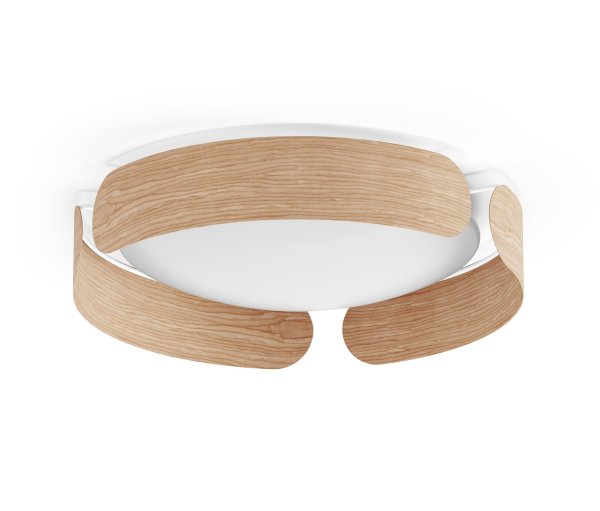 Tchibo - LED-Deckenleuchte aus Holz - braun