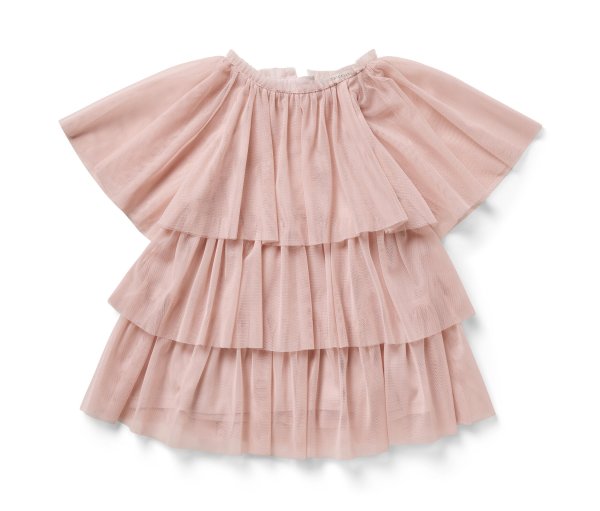 Tchibo - Kinder-Tüllkleid - Mädchen - Gr. 98/104 - rosa