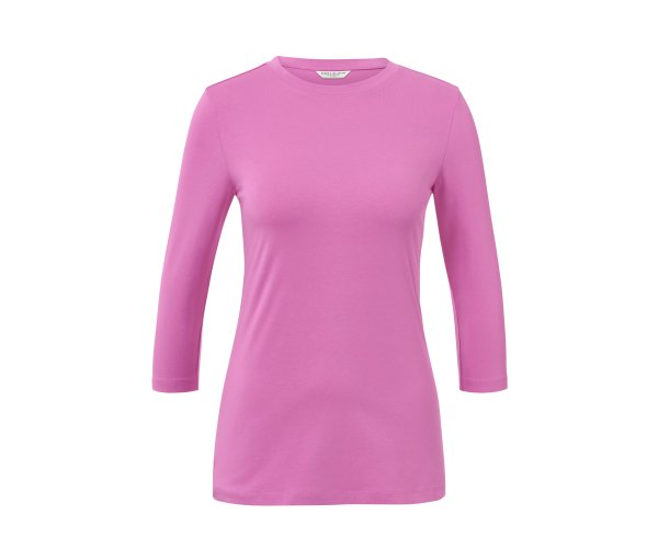 Tchibo - Shirt mit 3/4-Arm - Damen - Gr. L - rosa
