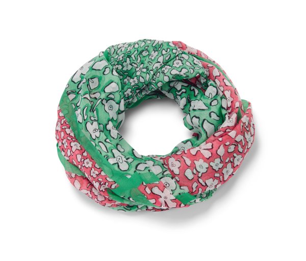 Tchibo - Bedruckter Loop-Schal - creme