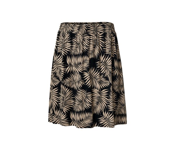 Tchibo - Bedruckter Jerseyrock - Damen - Gr. XL - schwarz/print