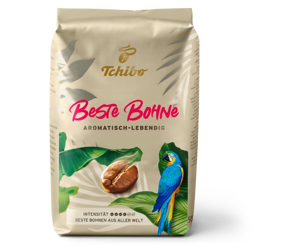 Tchibo - Beste Bohne - 500 g Ganze Bohne - Intensität: 4/6