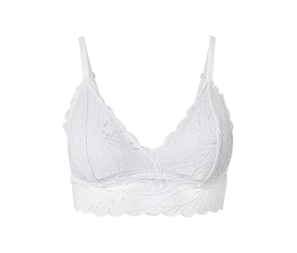 Tchibo - Spitzen-BH - Damen - Gr. 75A - weiß