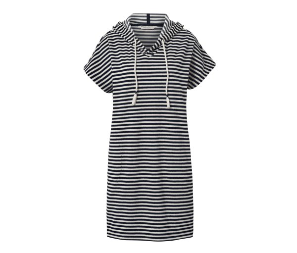 Tchibo - Frottee-Strandkleid - Damen - Gr. L - weiß