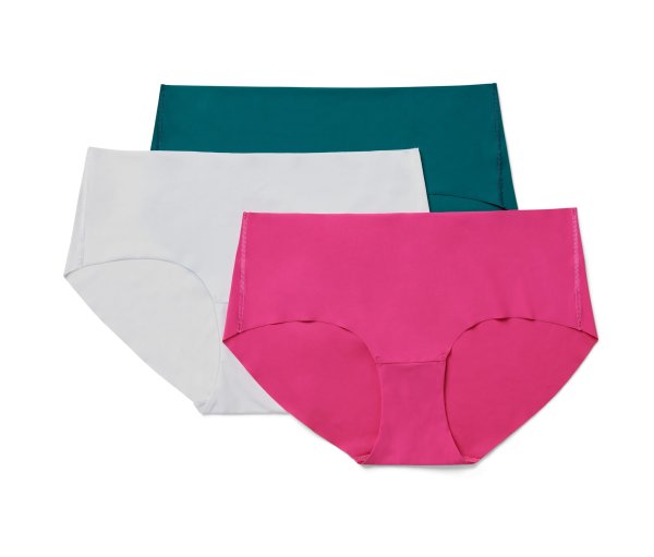 Tchibo - 3 Magic-Cut-Pantys - Damen - Gr. S - pink
