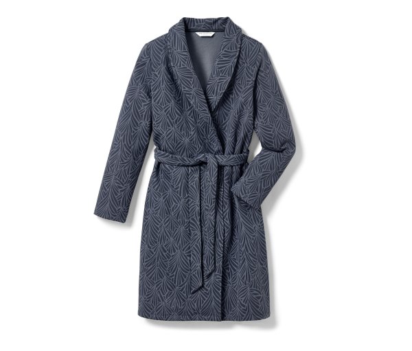 Tchibo - Morgenmantel - Damen - Gr. XL - dunkelblau