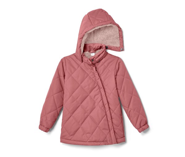 Tchibo - Kinder-Steppjacke - Baby - Gr. 62/68 - dunkelrosa