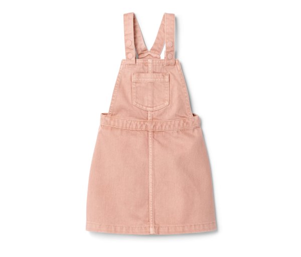 Tchibo - Kinder-Latzkleid - Mädchen - Gr. 98/104 - rosa