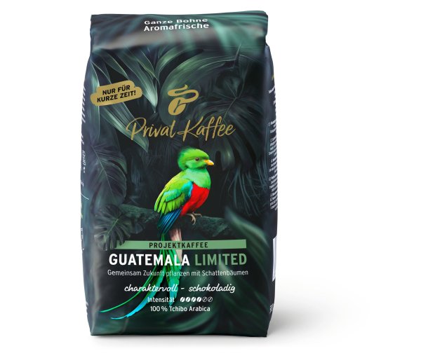 Tchibo - Privat Kaffee Limited Edition Guatemala - 500 g Ganze Bohne - Intensität: 4/6