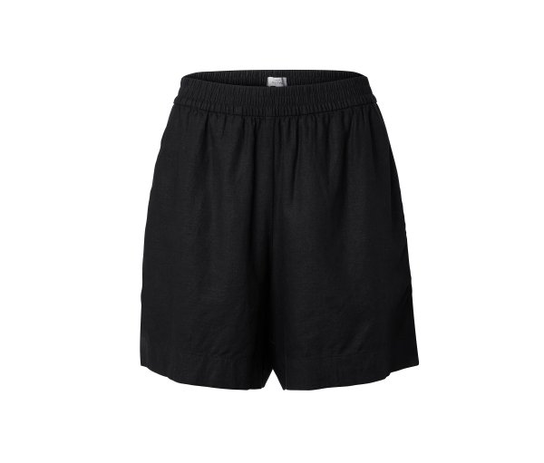 Tchibo - Leinenshorts - Damen - Gr. 42 - schwarz